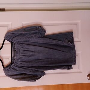 Denim top
